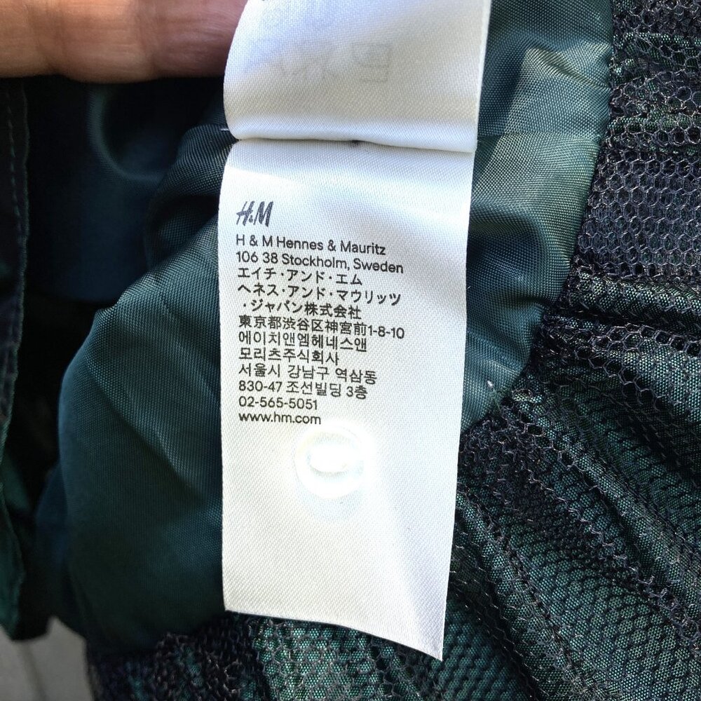 H&M Emerald Green Sweetheart Taffeta Cocktail‎ Dress, Sz 8, Straps or Strapless - Picture 11 of 11